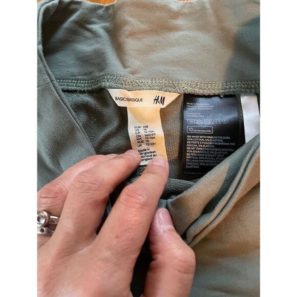 NWOT bundle  of H&M girls leggings 12-14 - Picture 4 of 7